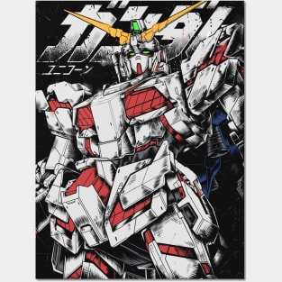 Unicorn Gundam Posters and Art